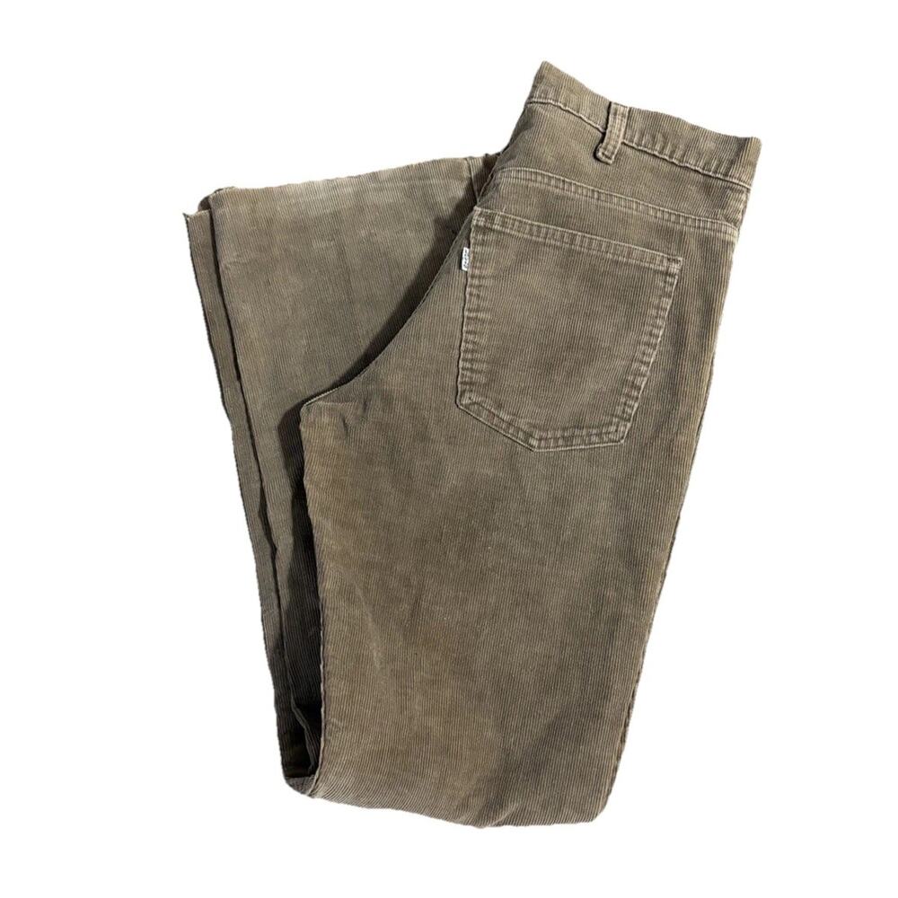 Levi's 517 Flared Brown Corduroys 1980s Vintage 30/31